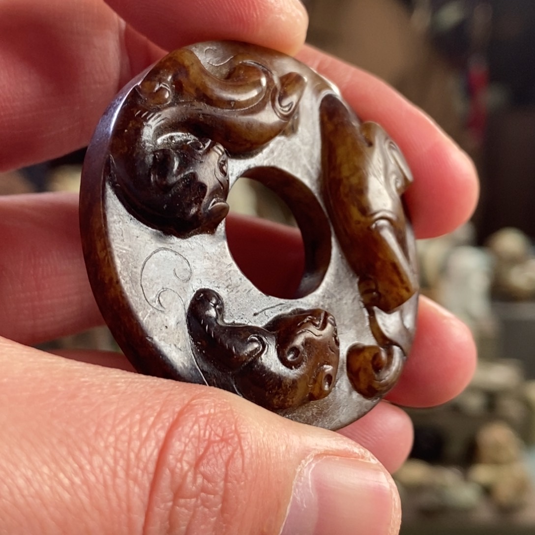 和田玉挂件未镶嵌燕****9