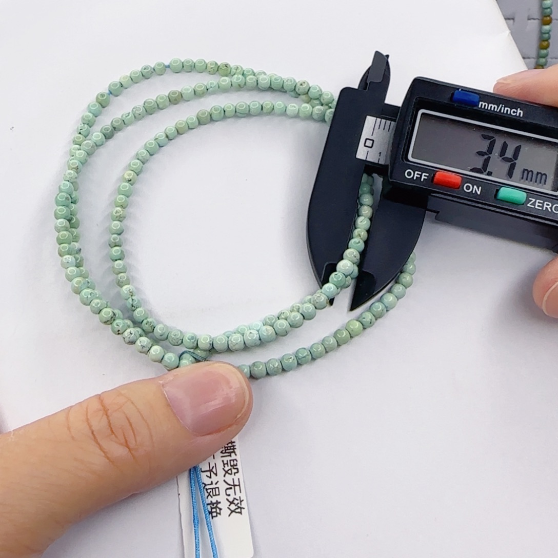 绿松石未镶嵌颈饰