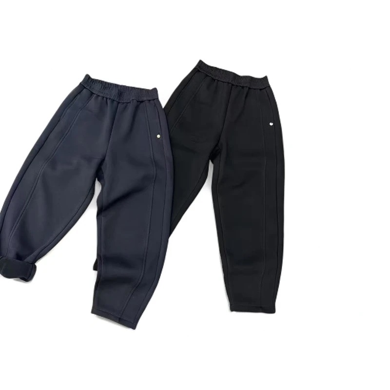 {18298}冬季新款时尚百搭厚款休闲裤女裤