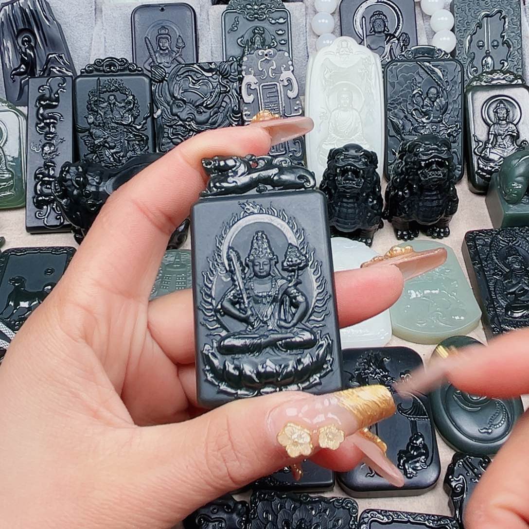 和田玉颈饰未镶嵌幸*⭐