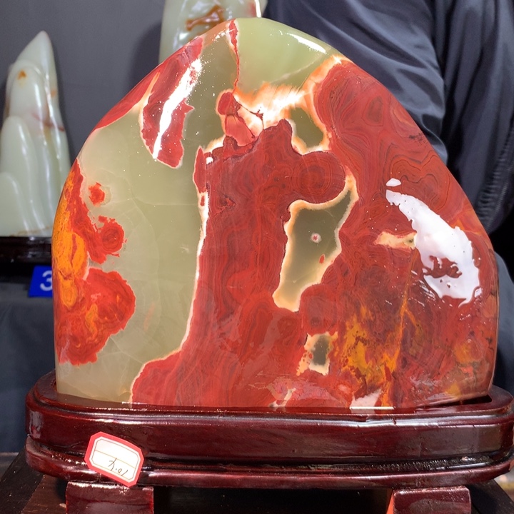 石材天然原石摆件