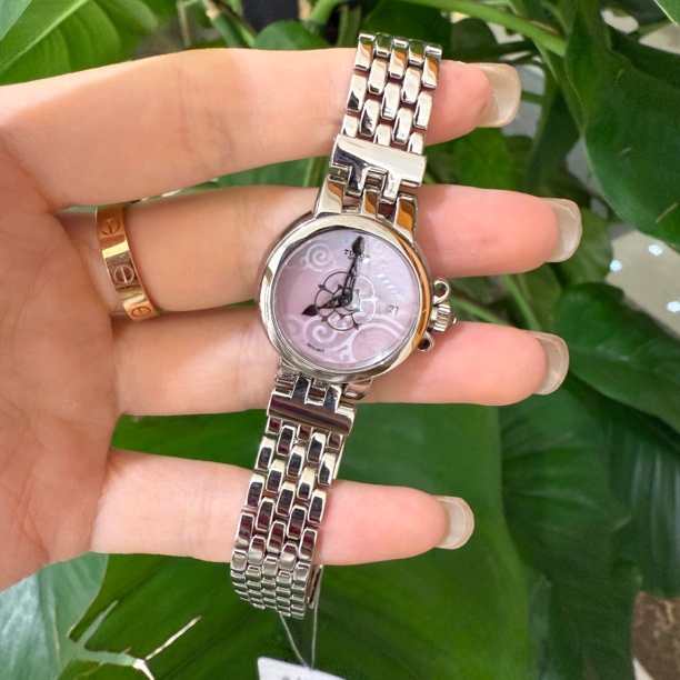 99新 TUDOR/帝舵 玫瑰系列/女表/自动机械表-26mm粉贝母