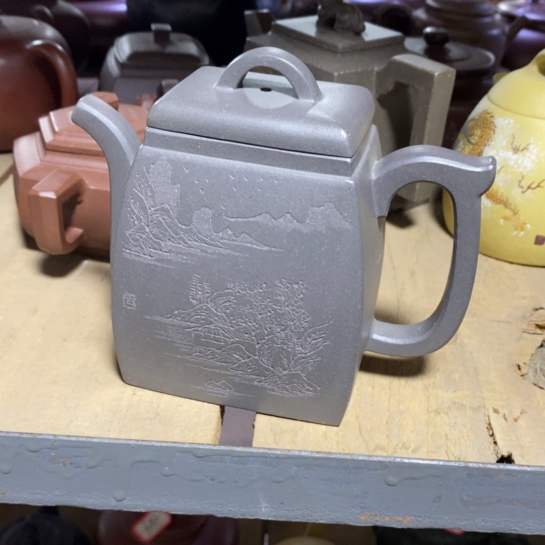 紫砂茶壶原矿手工224