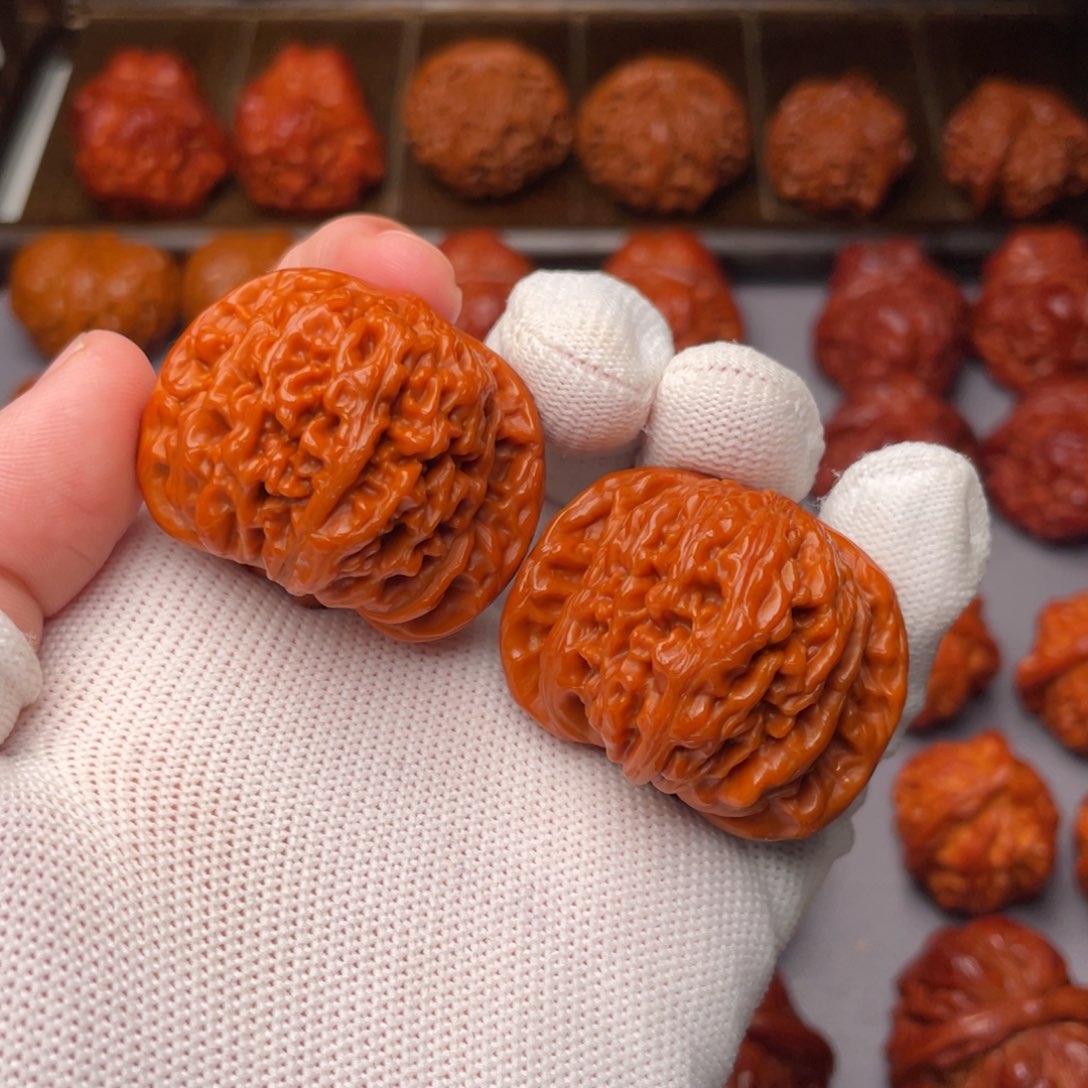 文玩核桃把件四座楼39