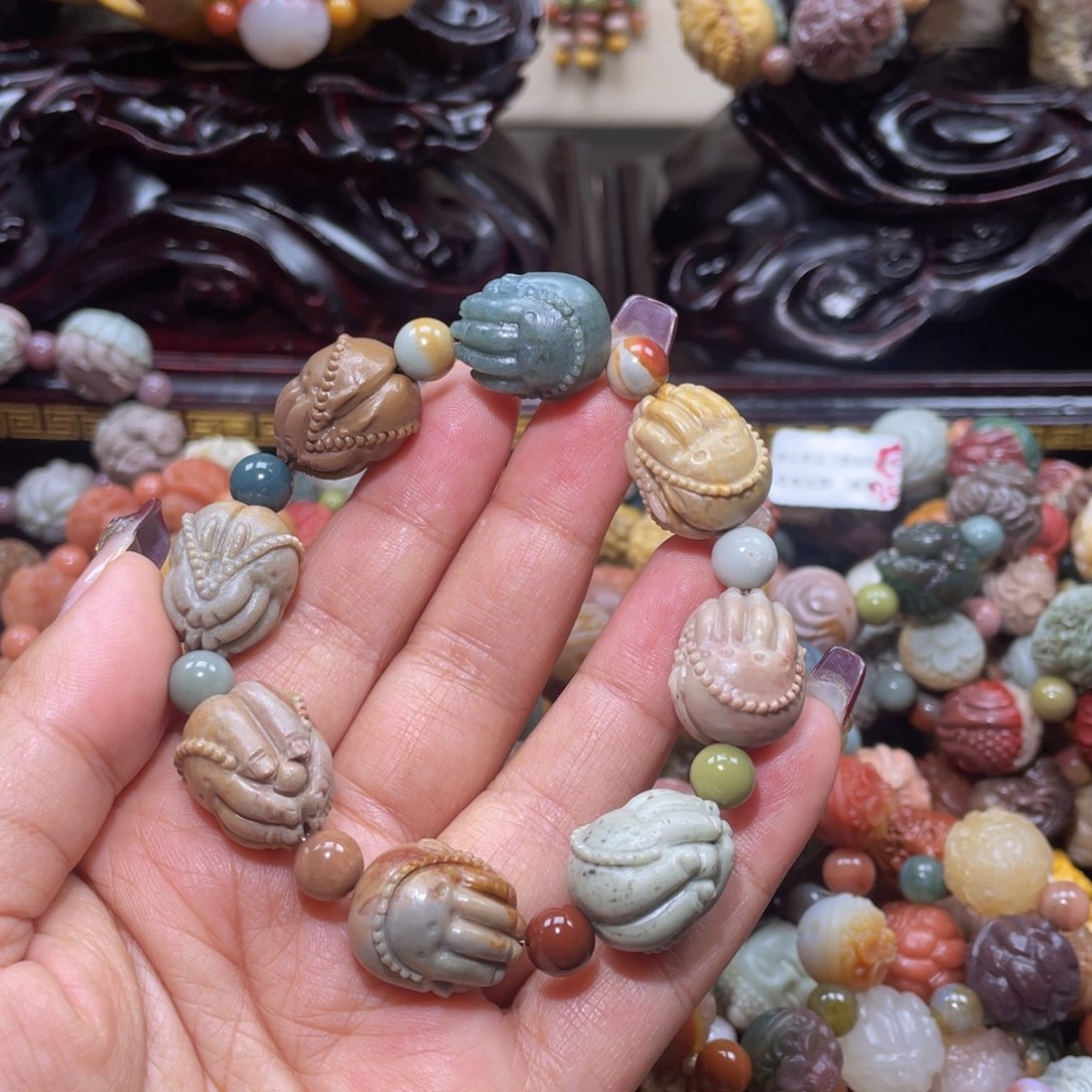 石英质玉手链未镶嵌