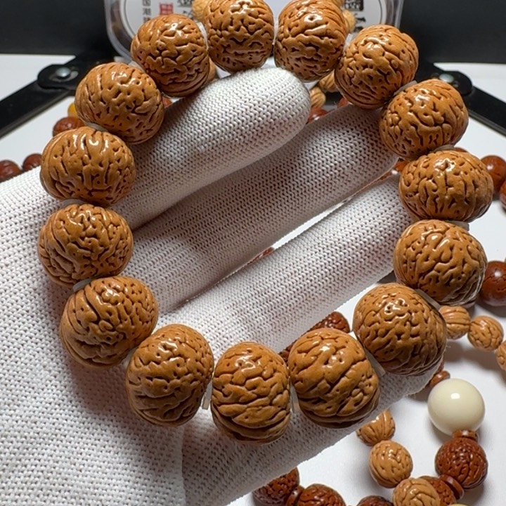 桃核手串将军肚肌肉纹桃核