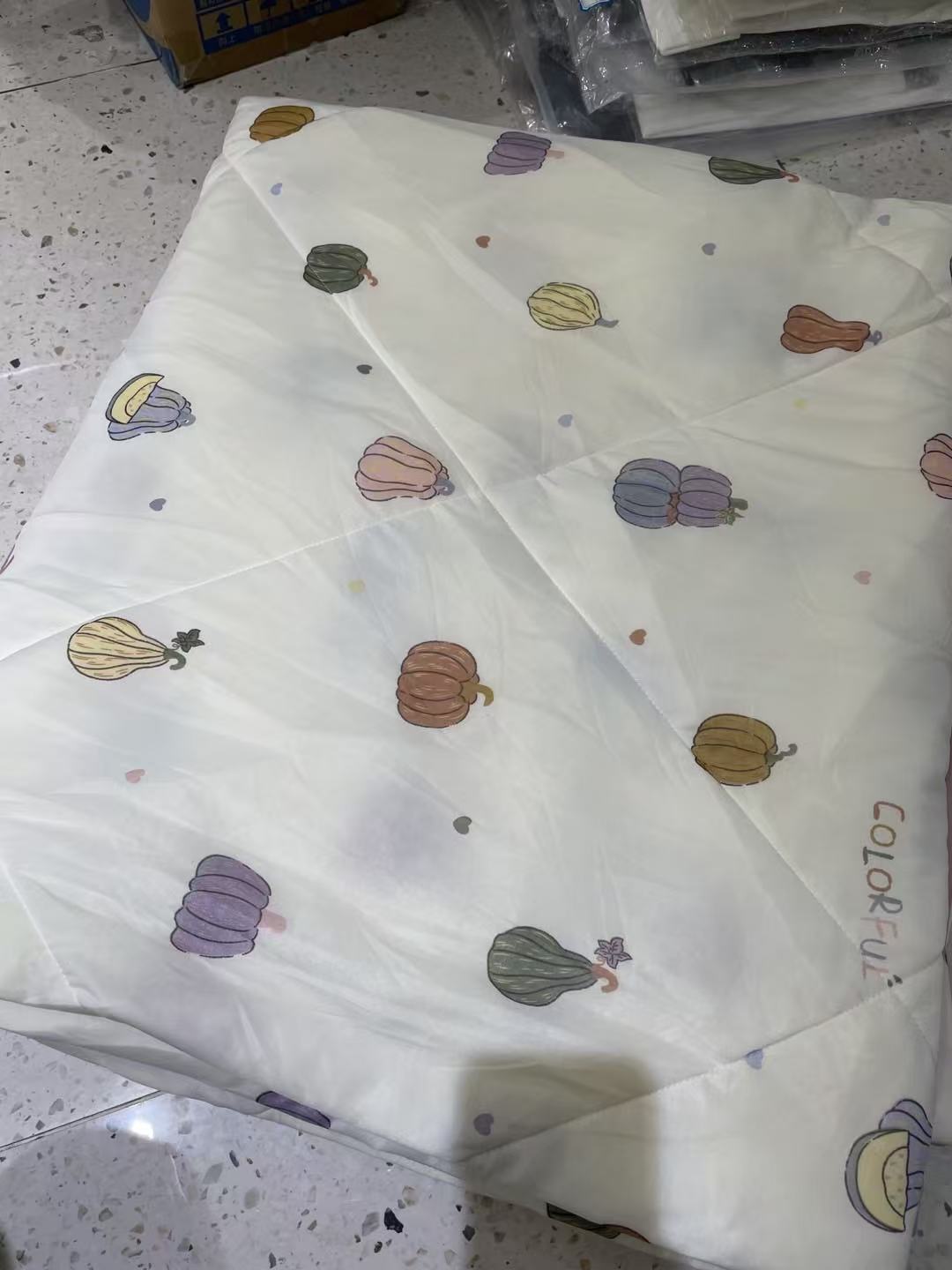 空调夏凉被 凉感南瓜空调被