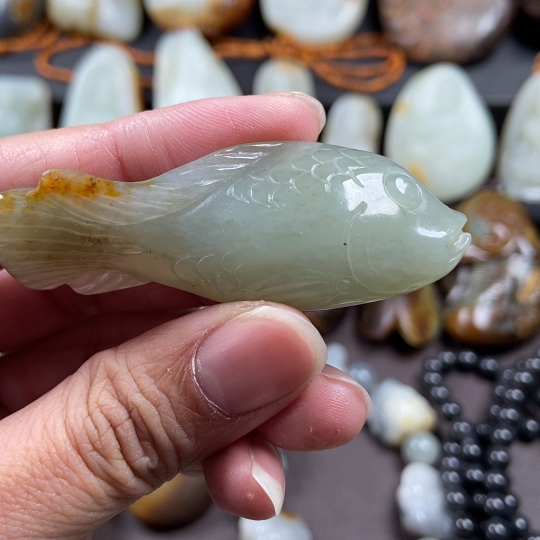 和田玉挂件未镶嵌