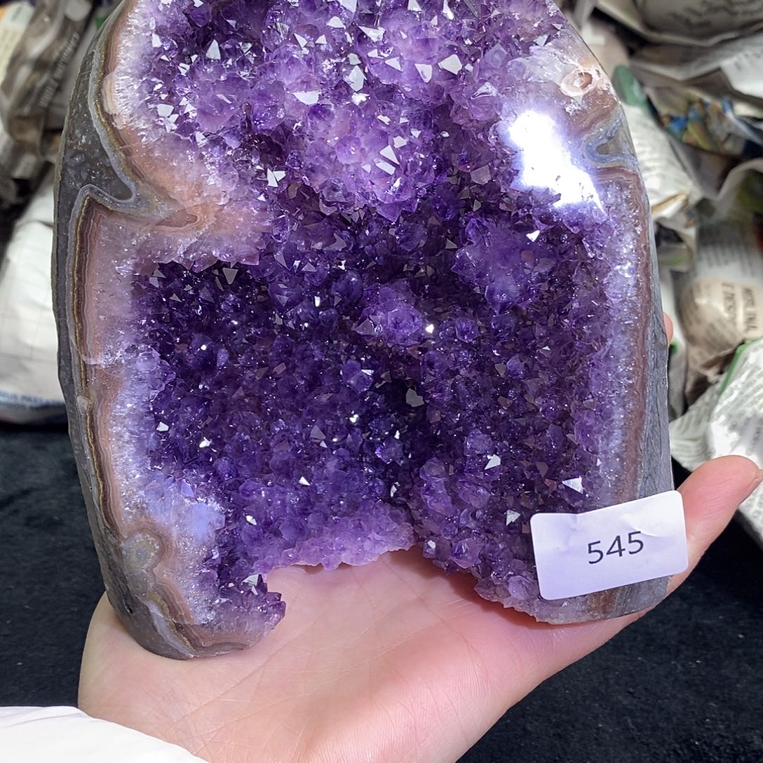紫晶大型摆件（非配饰）未镶嵌