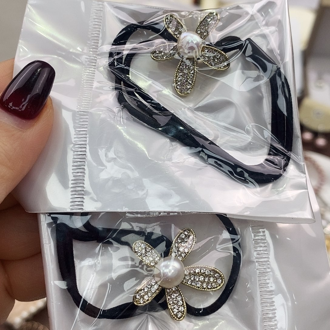 淡水珍珠发饰未镶嵌