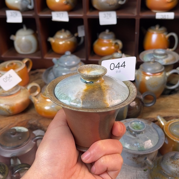 柴烧手工制作茶器