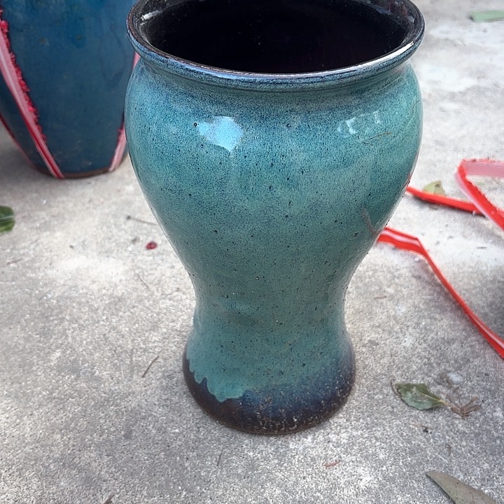 紫砂茶碗瑕疵口径 15高度27一个