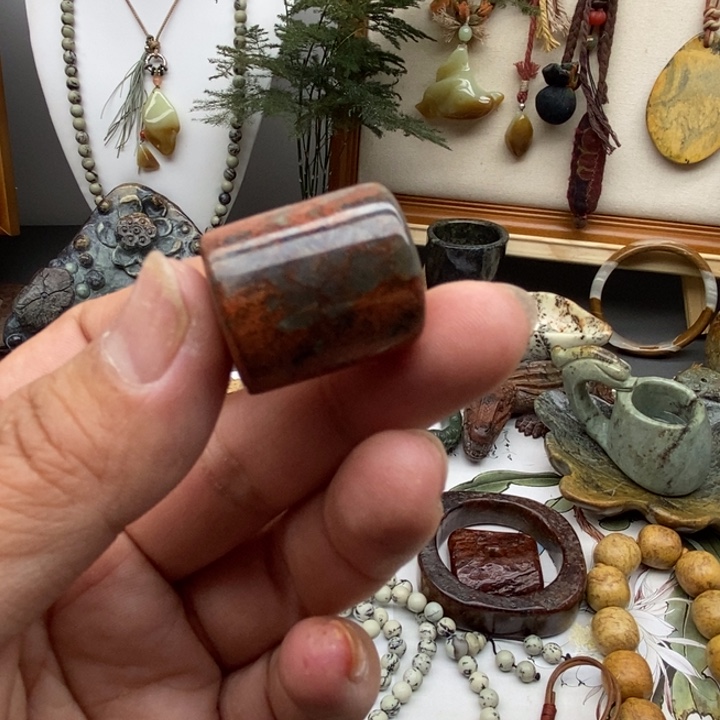 岫岩河磨玉（透闪石质玉）挂件未镶嵌