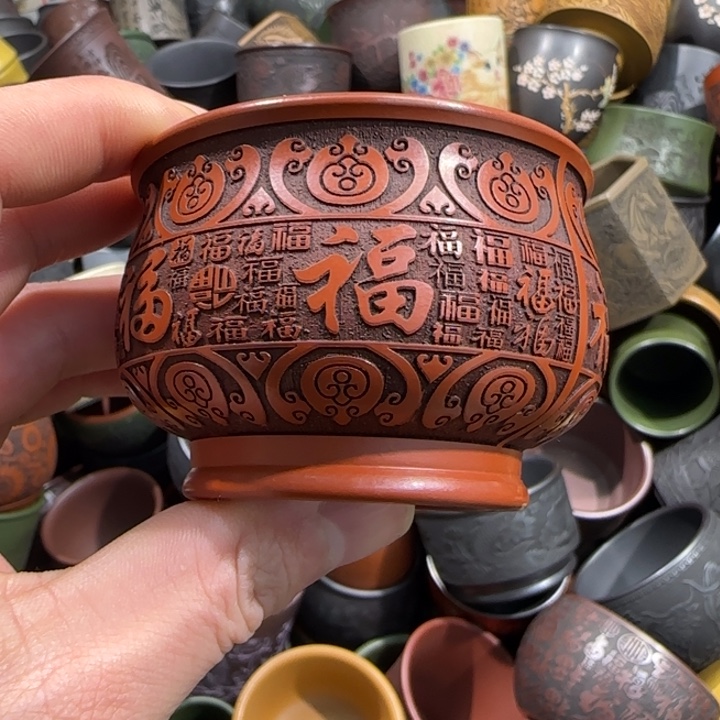 茶杯紫砂全手工制作工艺
