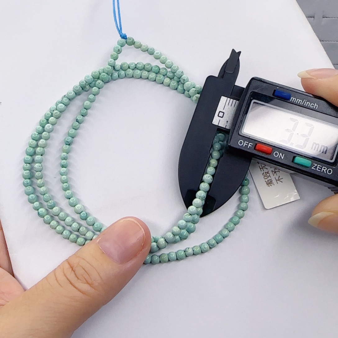 绿松石未镶嵌颈饰