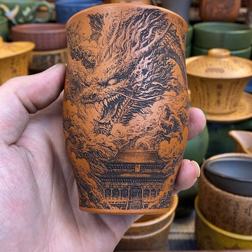 【闪购商品】紫砂杯子宜兴全手工紫砂杯