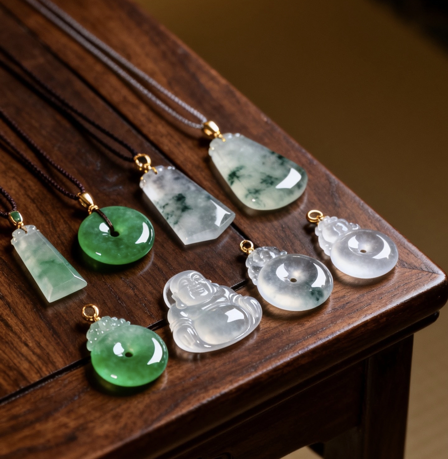 翡翠吊坠 直播间下单 一物一拍