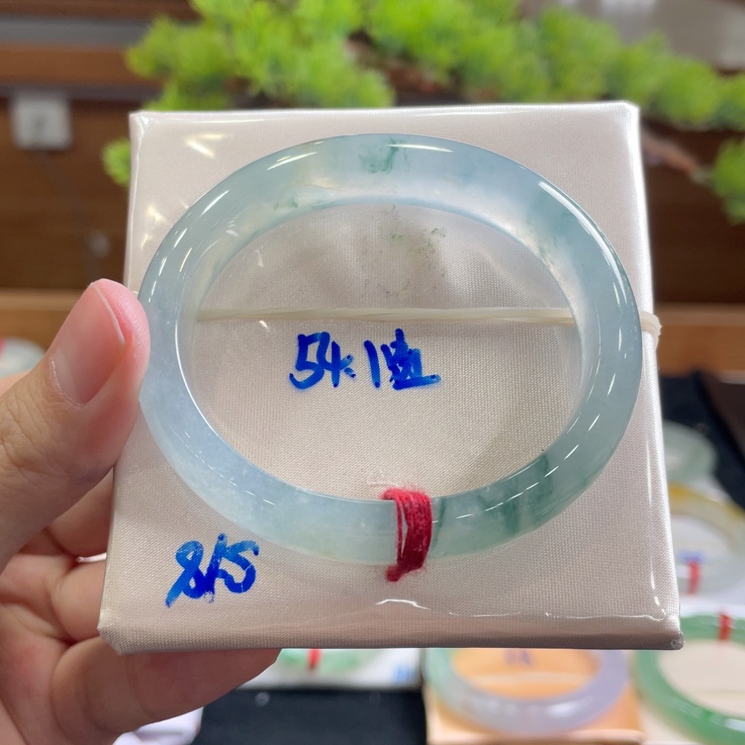 翡翠手镯未镶嵌54 贵妃