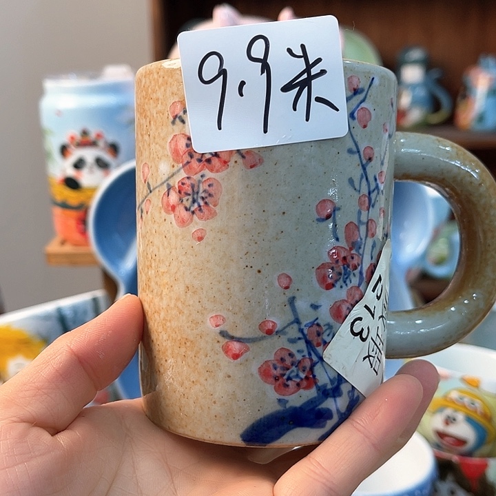 陶景德镇釉下手绘陶瓷 