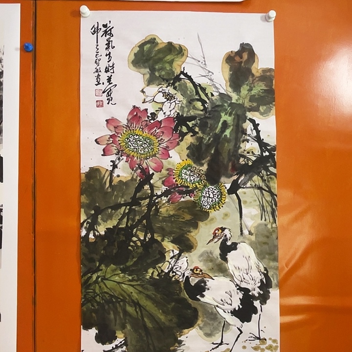 国画张圣敏先生纯手绘作品