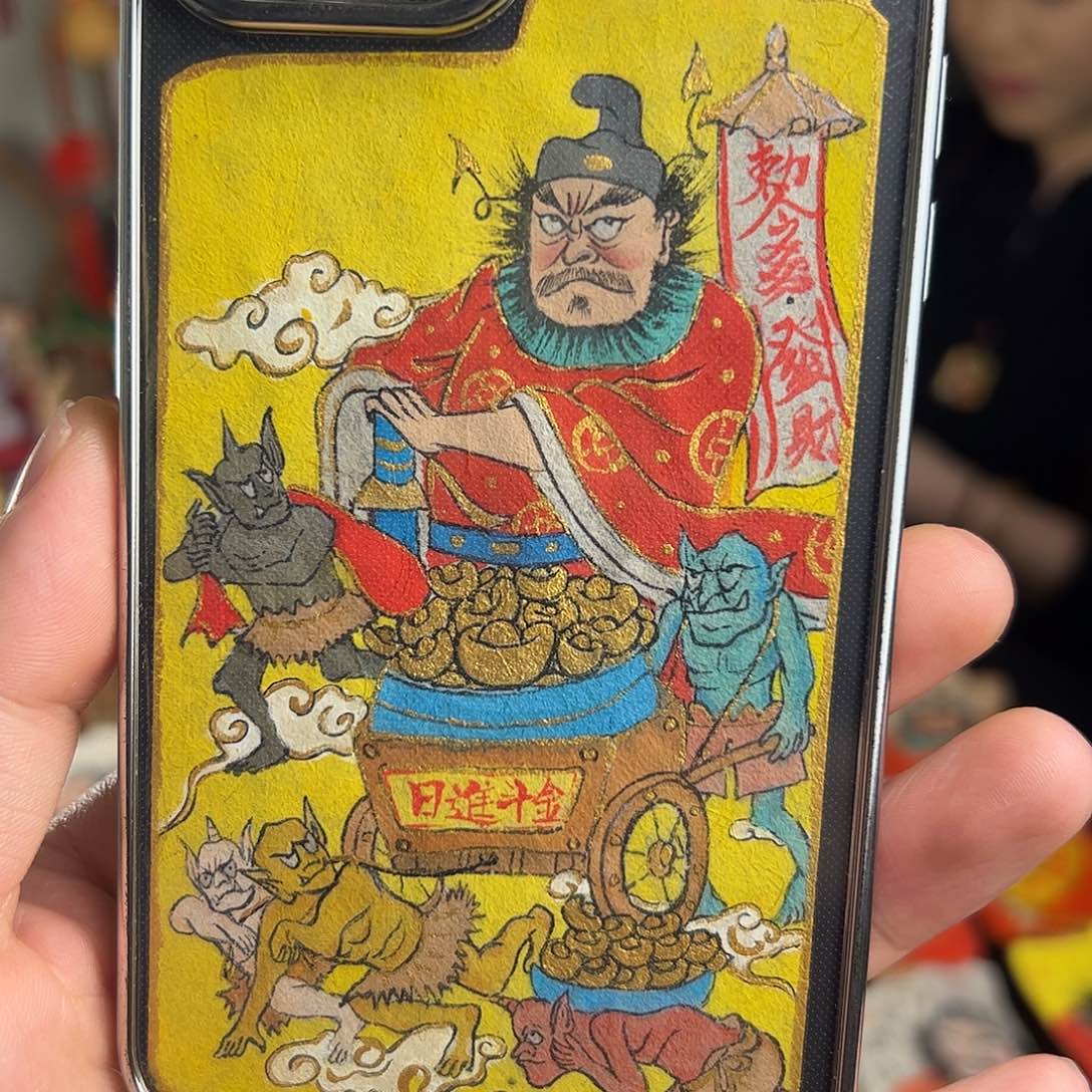℡***】纯手绘钟馗文创画