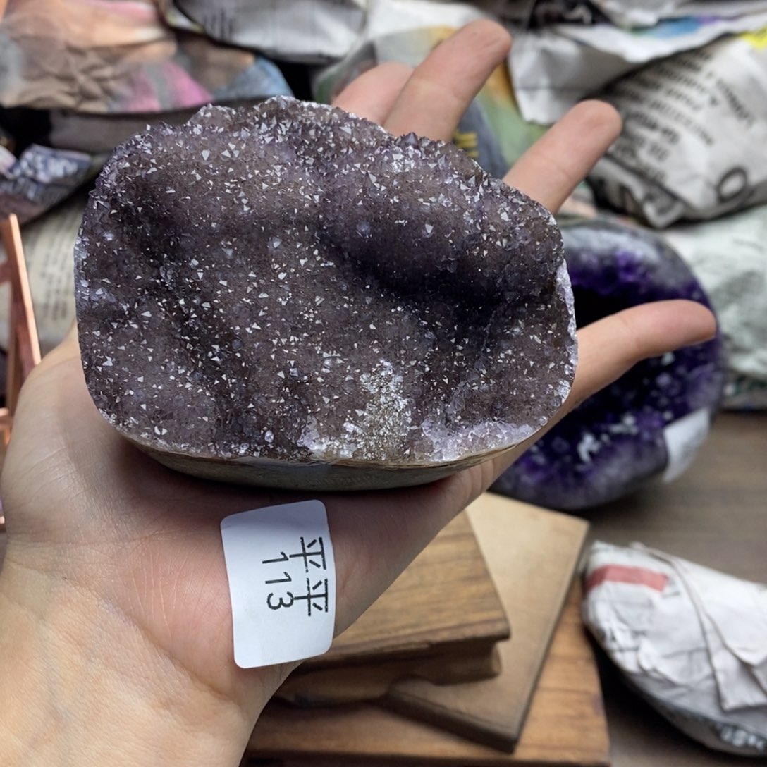 水晶未镶嵌珠宝半成品