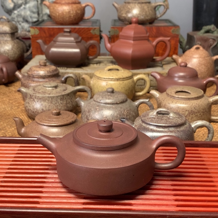 紫砂茶壶底槽清周盘