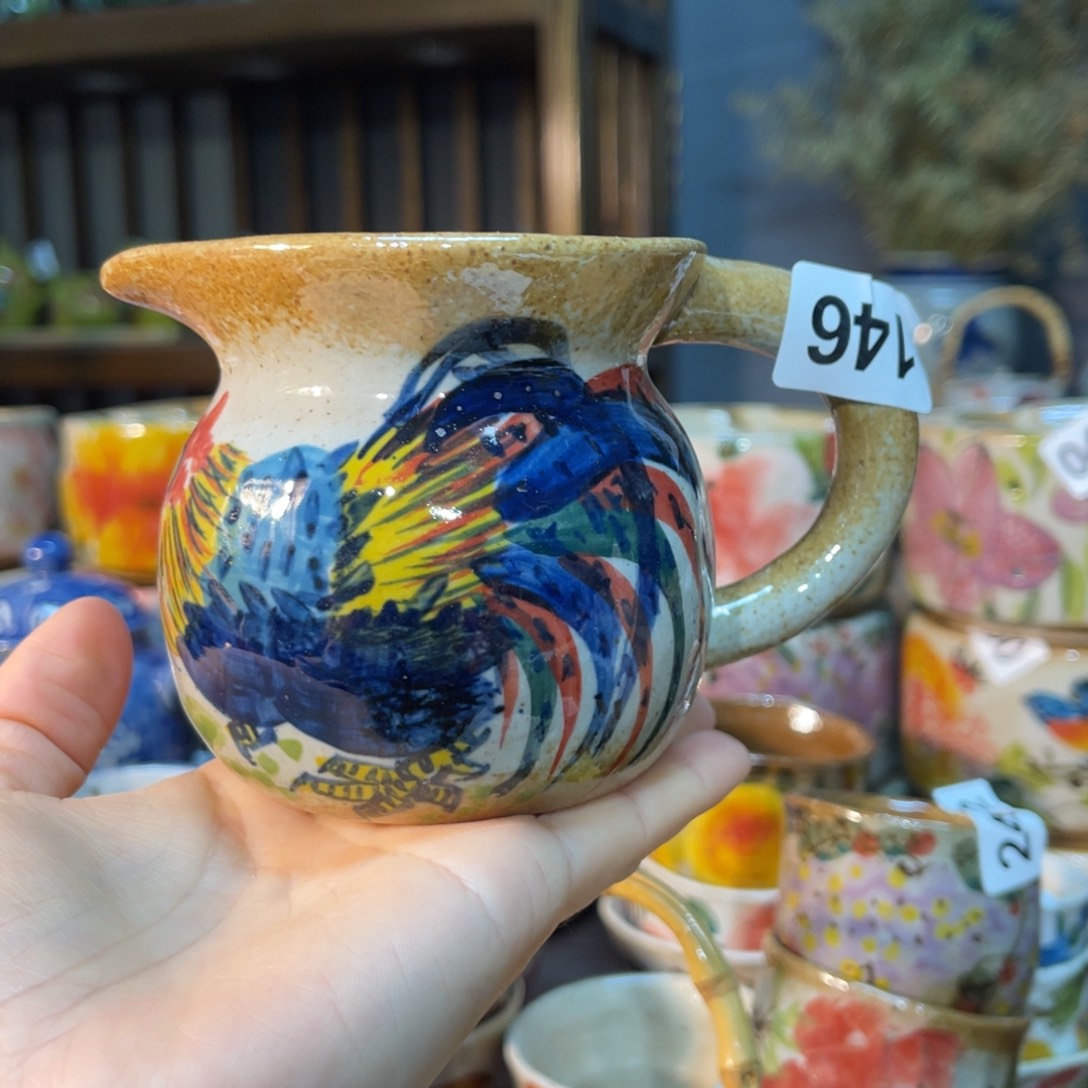 杯素浅陶瓷手工手绘