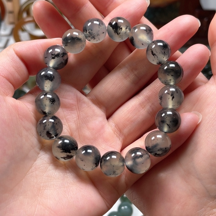 未镶嵌蛇纹石玉手链用****0