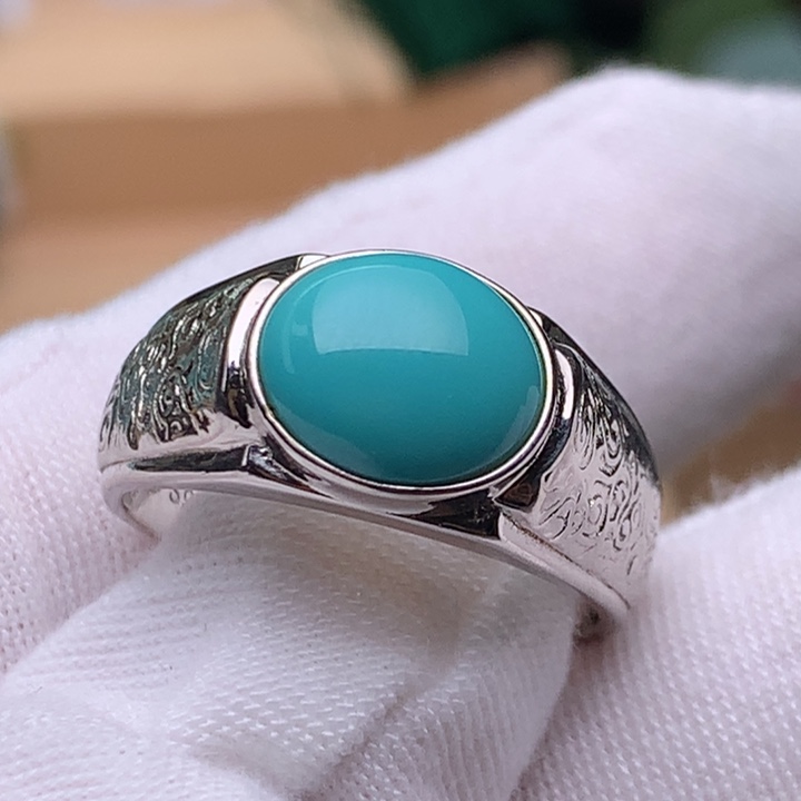 绿松石珠宝奇石银S925镶嵌梦****梦