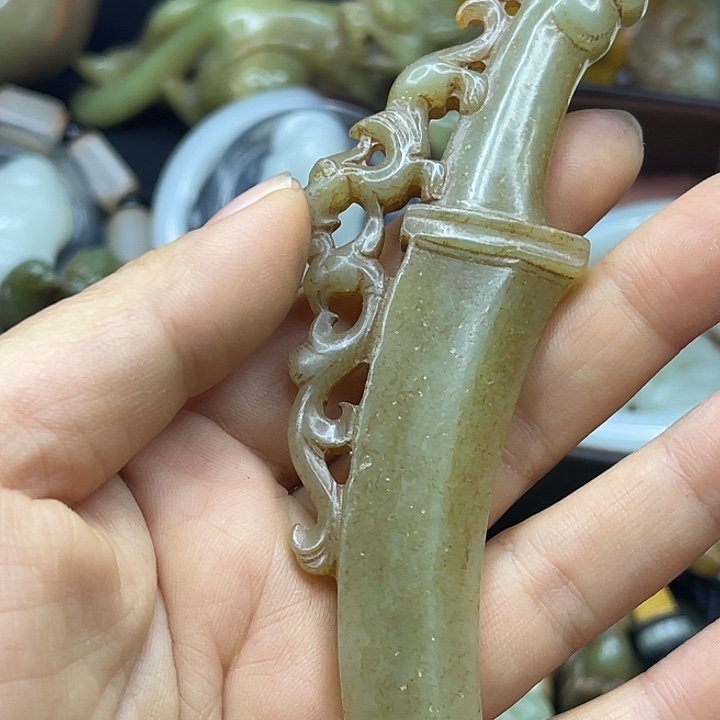 云***司和田玉未镶嵌挂件