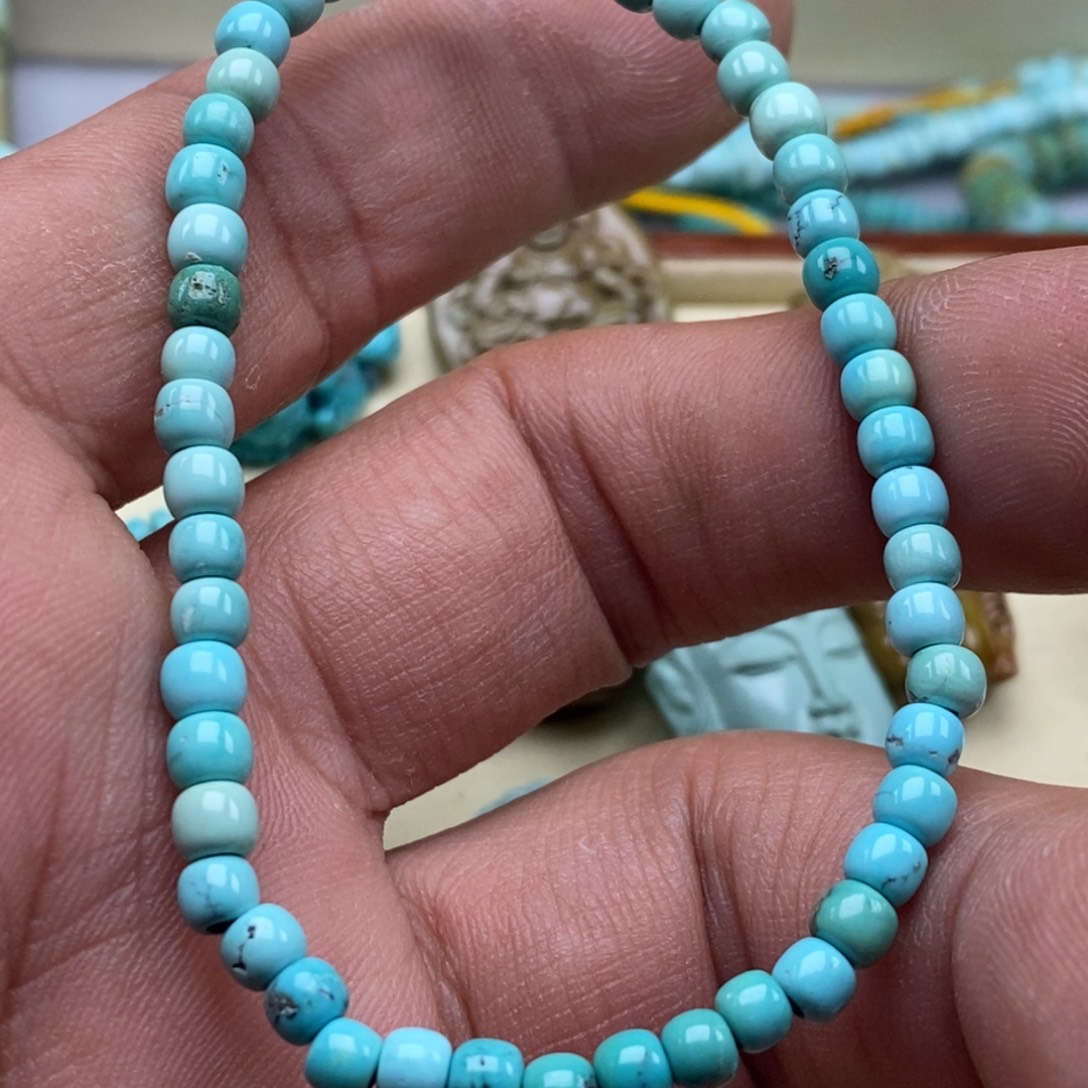 绿松石未镶嵌珠宝半成品