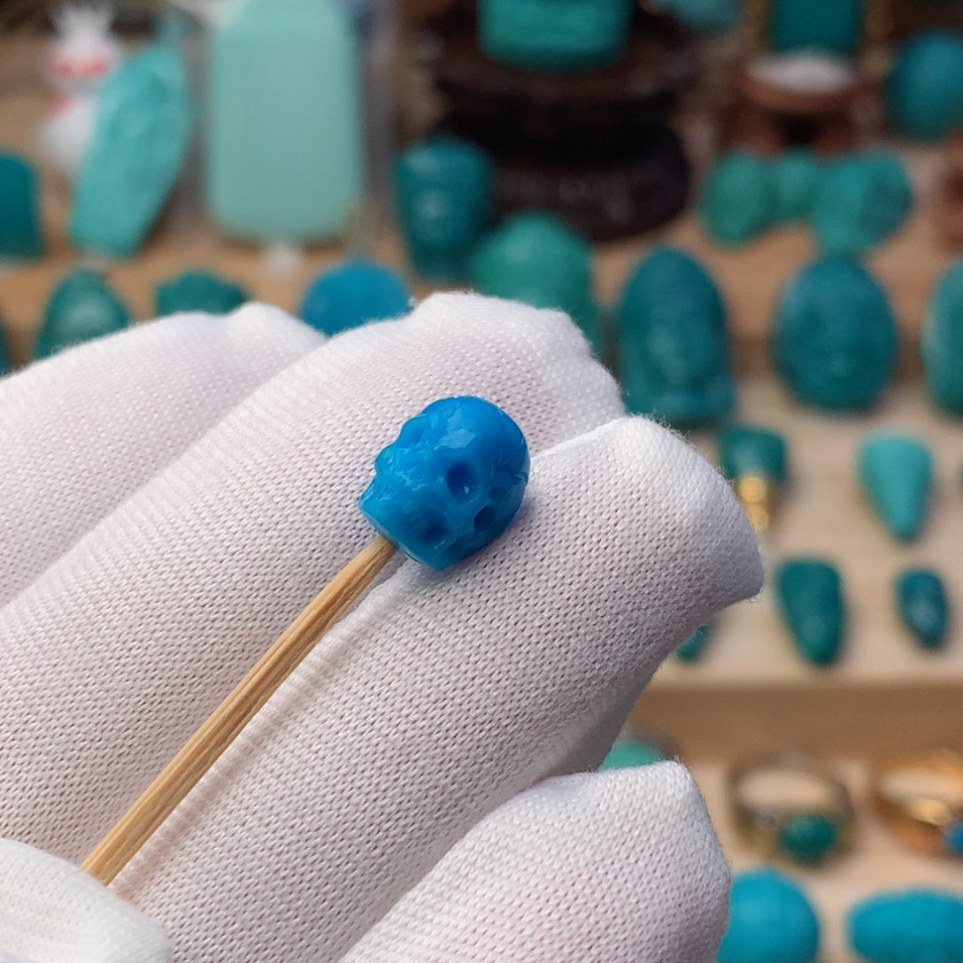 绿松石珠宝奇石未镶嵌