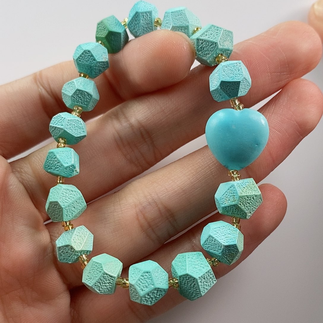 绿松石珠宝奇石未镶嵌