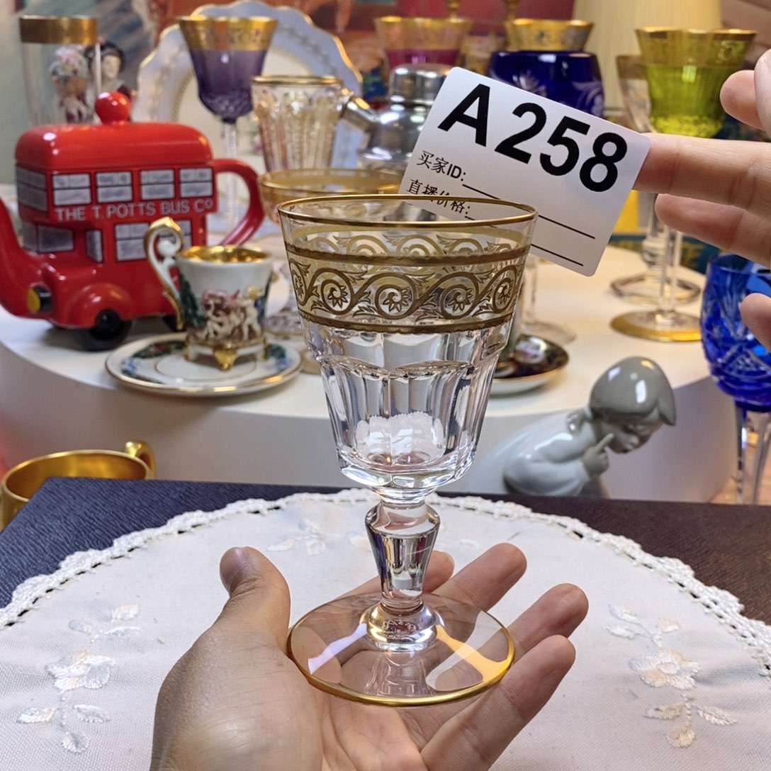 瓷片巴卡拉水晶杯瓷器欧瓷咖啡杯水晶杯
