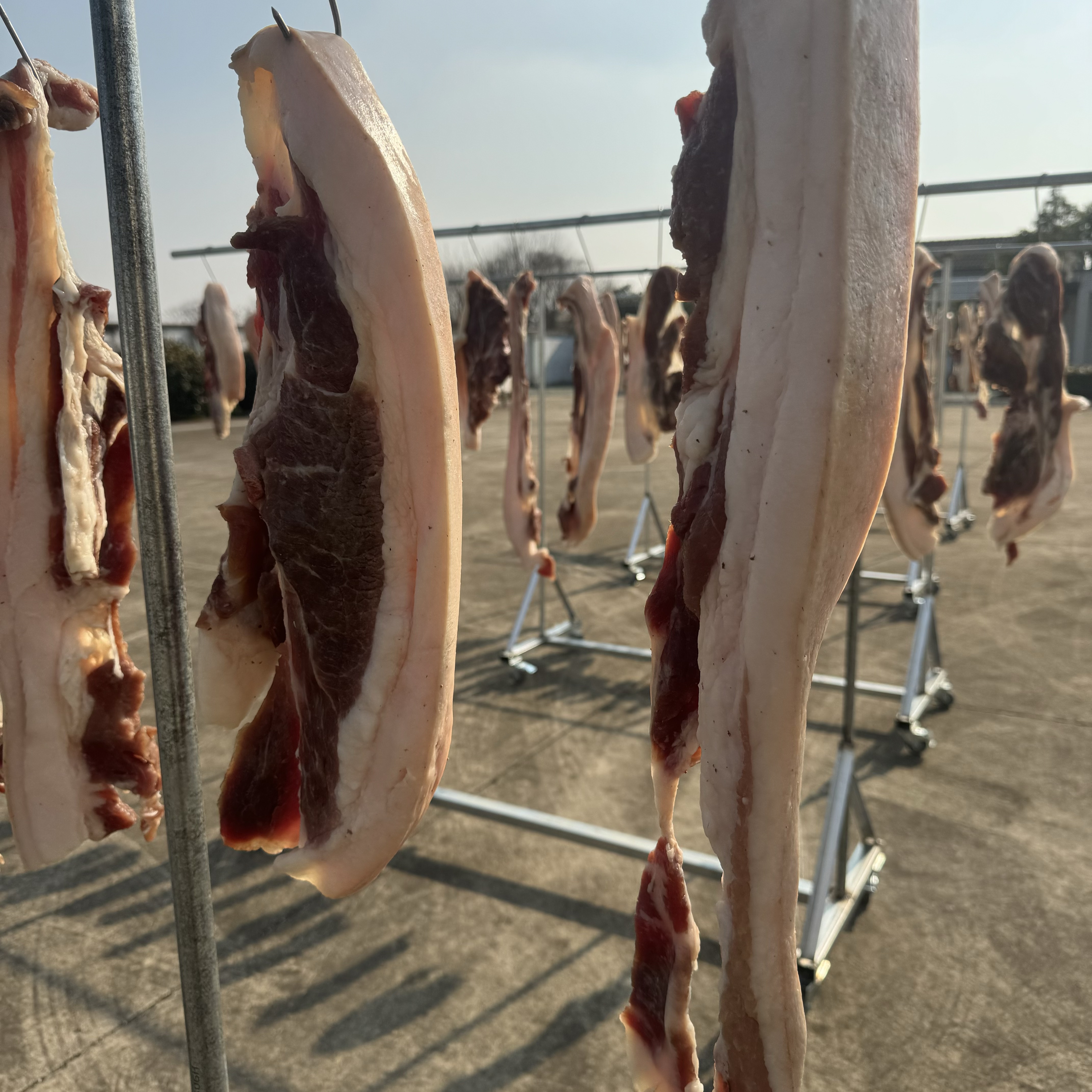 农村熟食土猪腌肉改价称重链接
