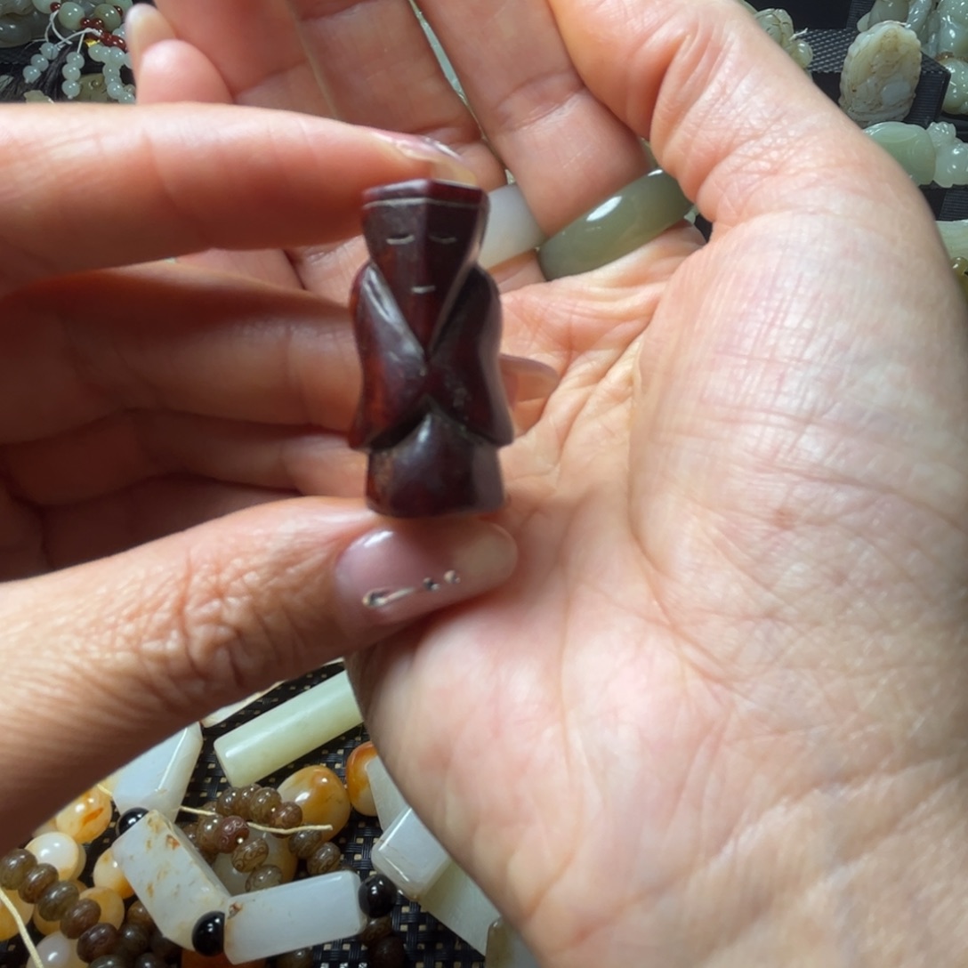 顺***和田玉未镶嵌颈饰