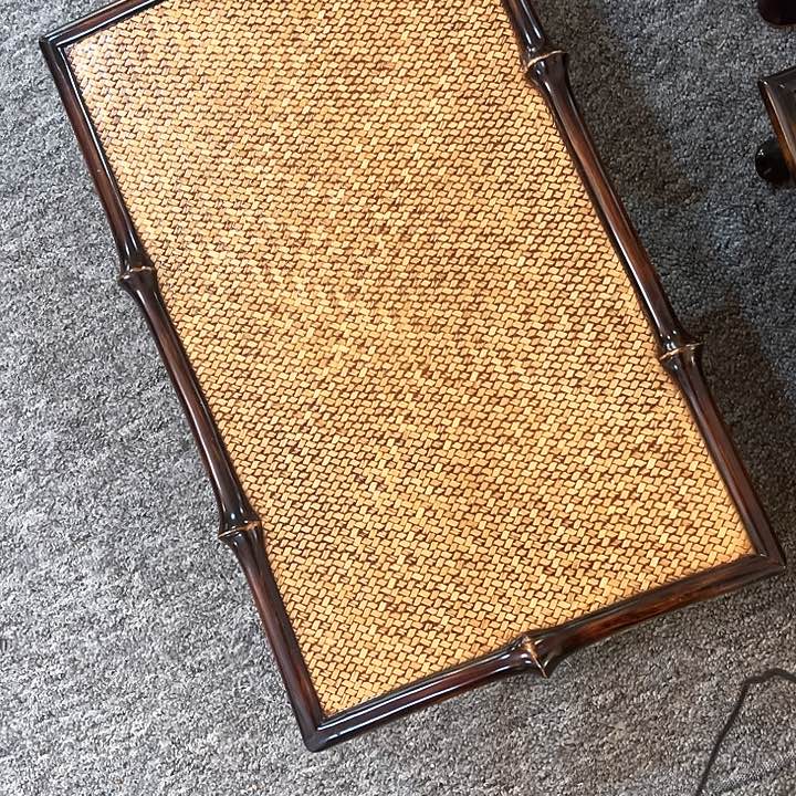 铜行**此筇竹小桌子炕桌