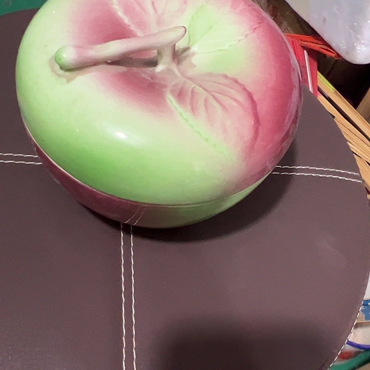 桃****瓷片陶瓷制品摆件