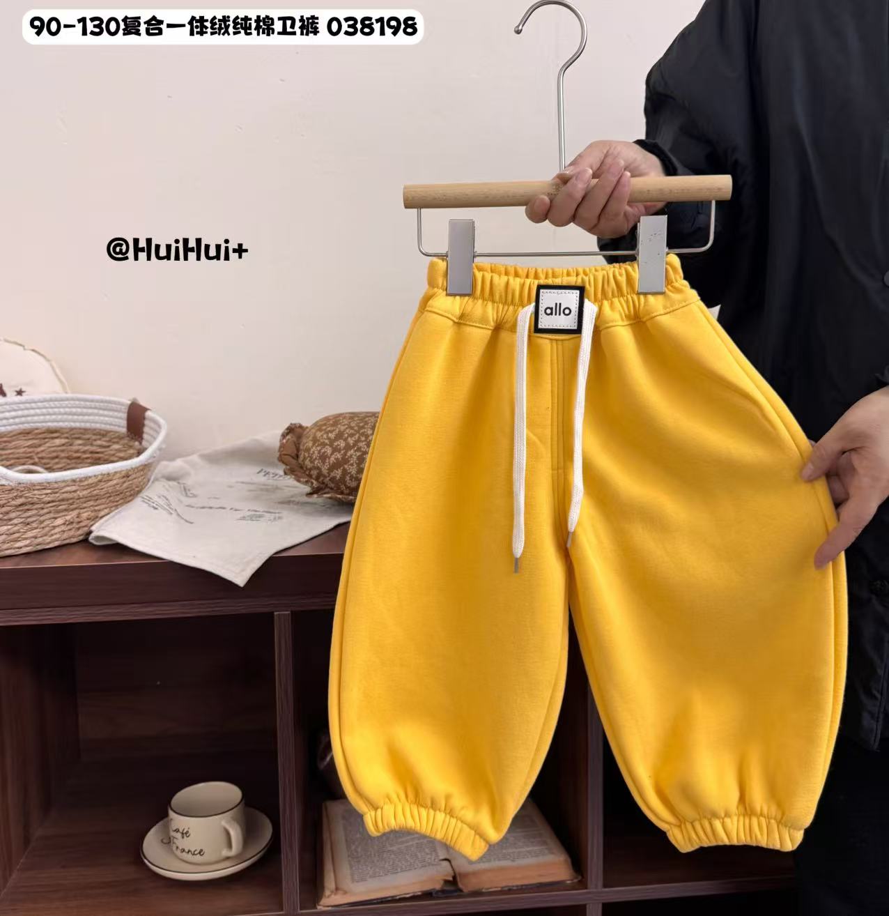 涵X（002）一体绒纯棉卫裤