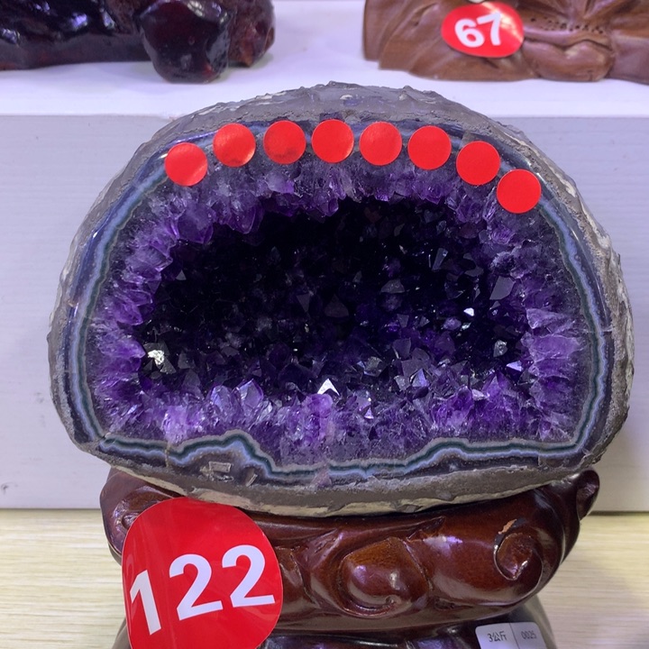 紫晶大型摆件（非配饰）未镶嵌蛋