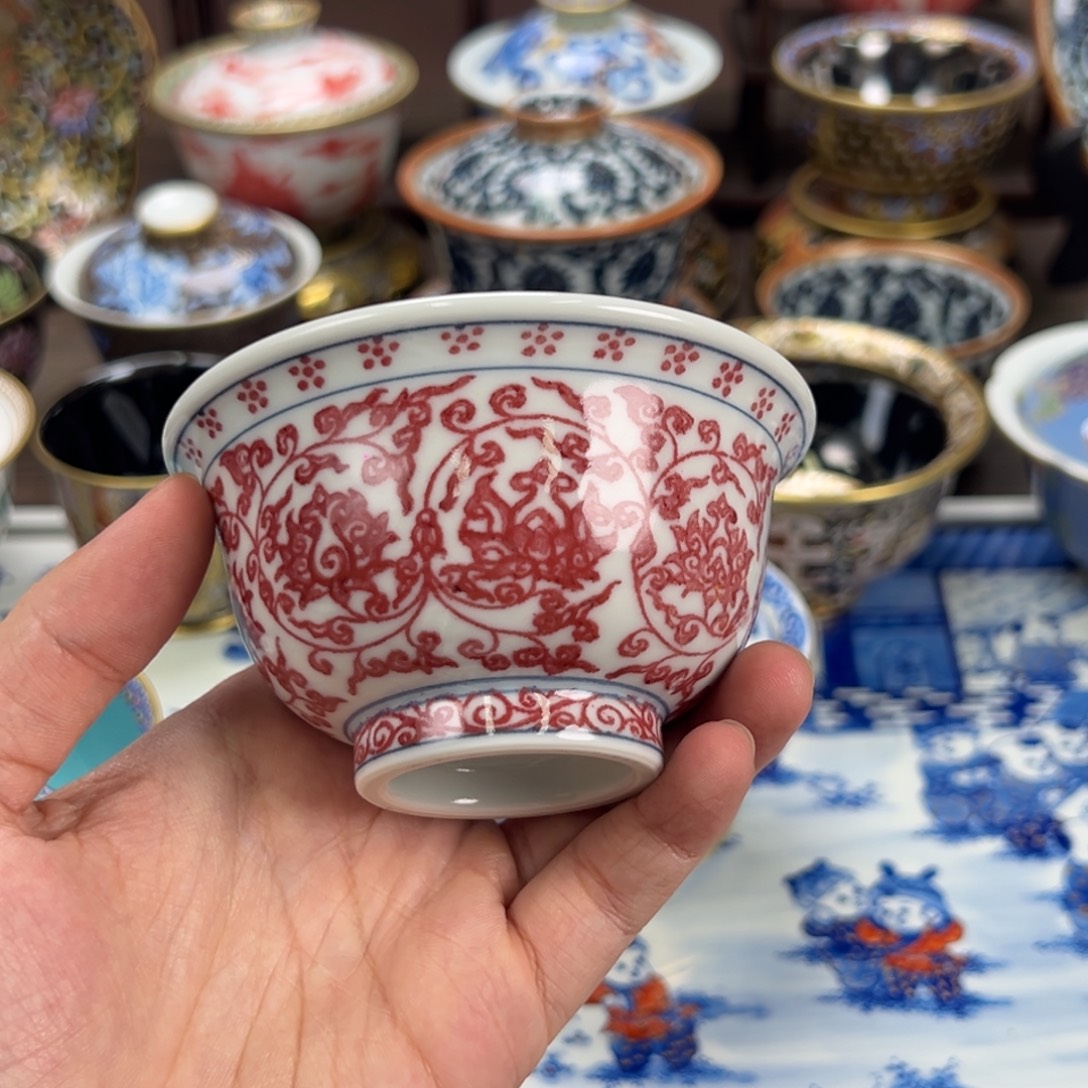 瓷片景德镇手工手绘陶瓷