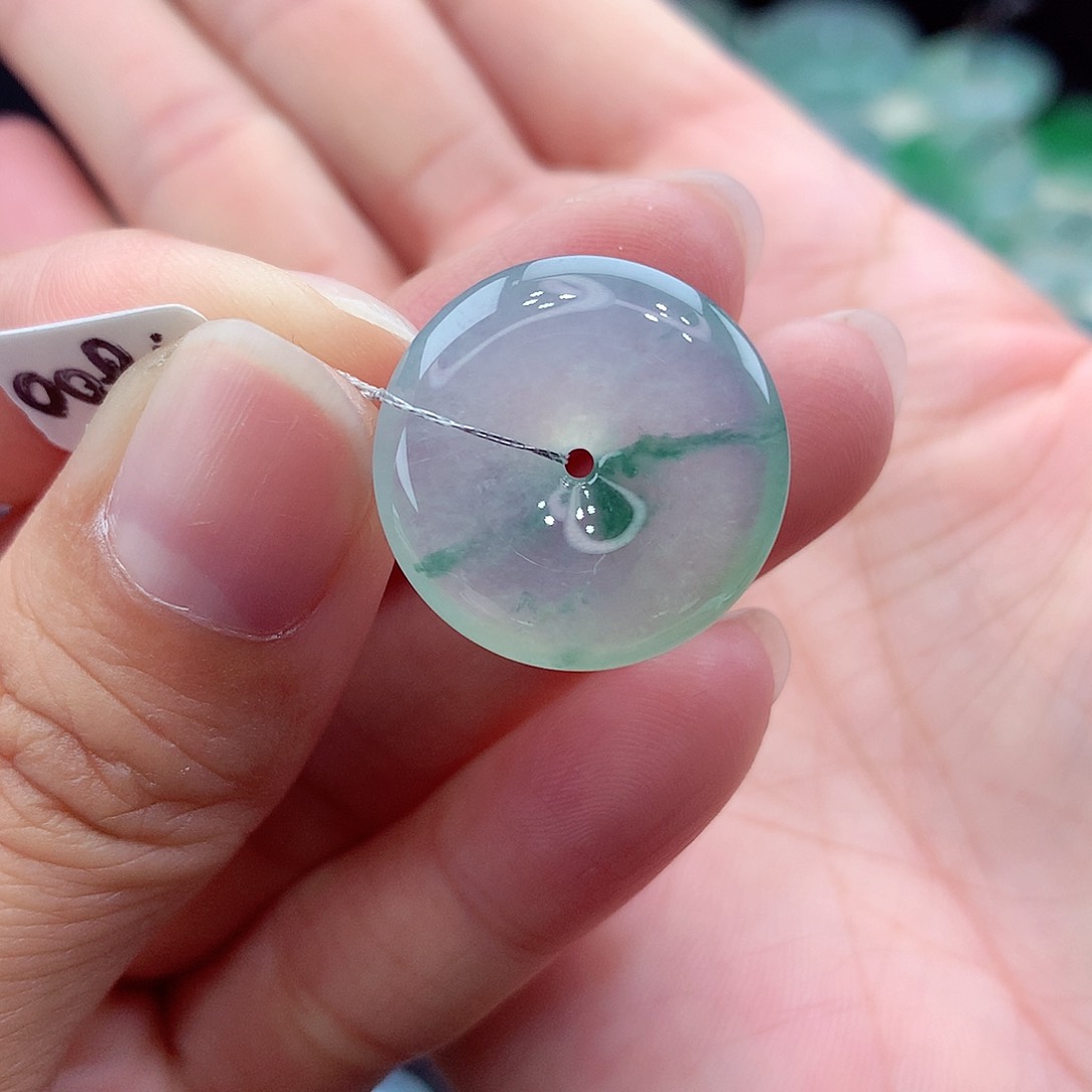 颈饰未镶嵌翡翠编号9尺寸20.9-5.3