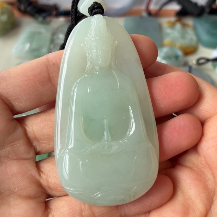 翡翠未镶嵌颈饰天然翡翠