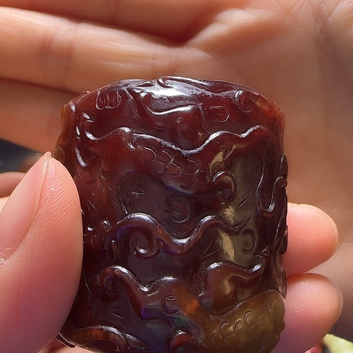 和田玉车挂未镶嵌