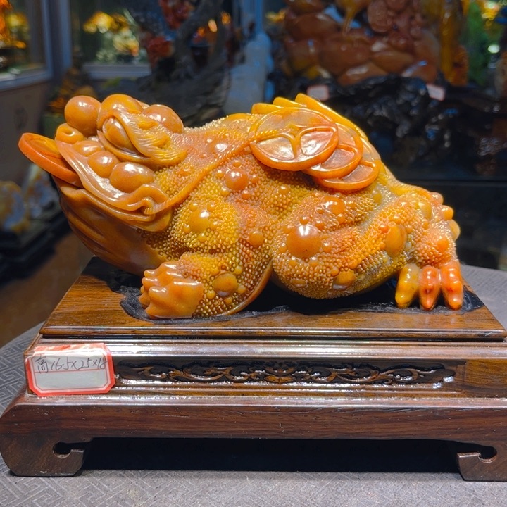 寿山石大*人寿山石雕刻艺术品