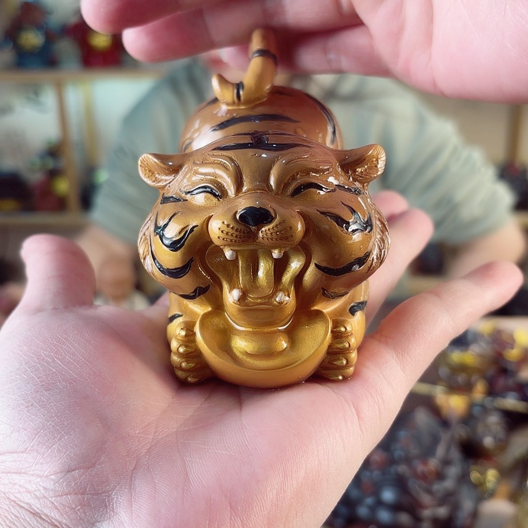 紫砂茶宠紫陶树脂茶宠摆件