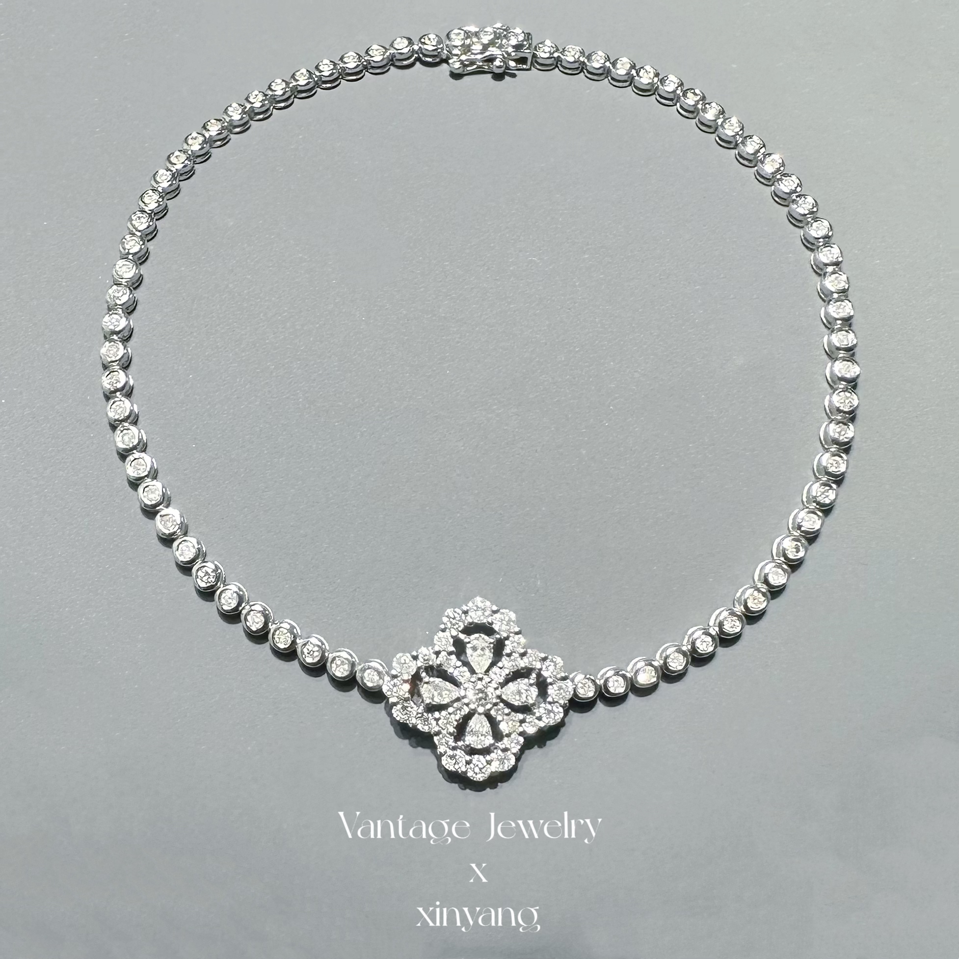 【欣阳】18K 1.8卡四叶草手链