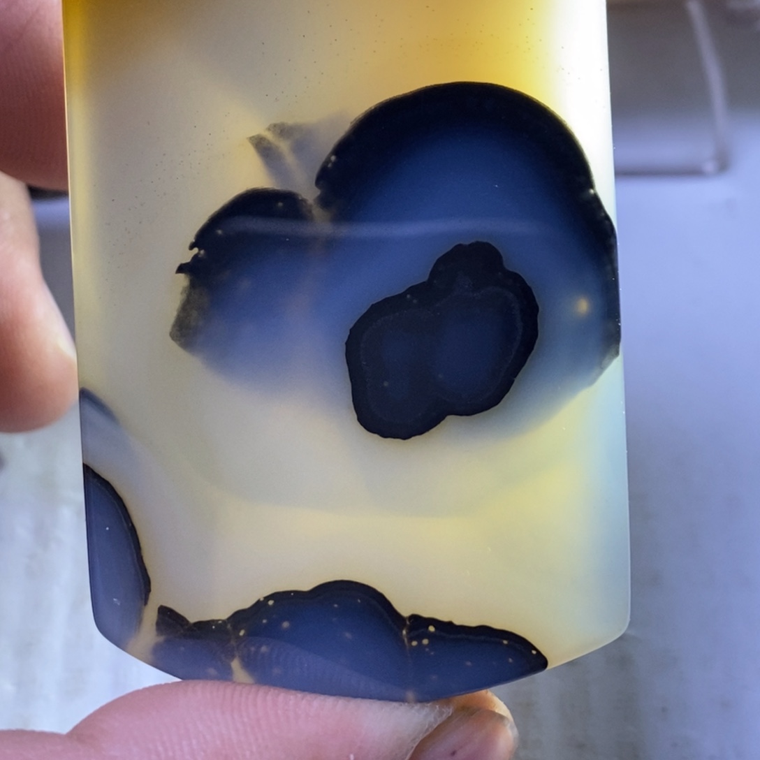 玛瑙/玉髓吊坠(赠链)未镶嵌天**因