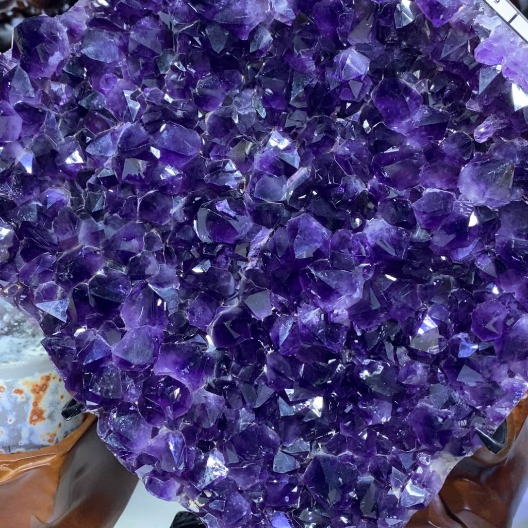 紫晶摆件未镶嵌好好